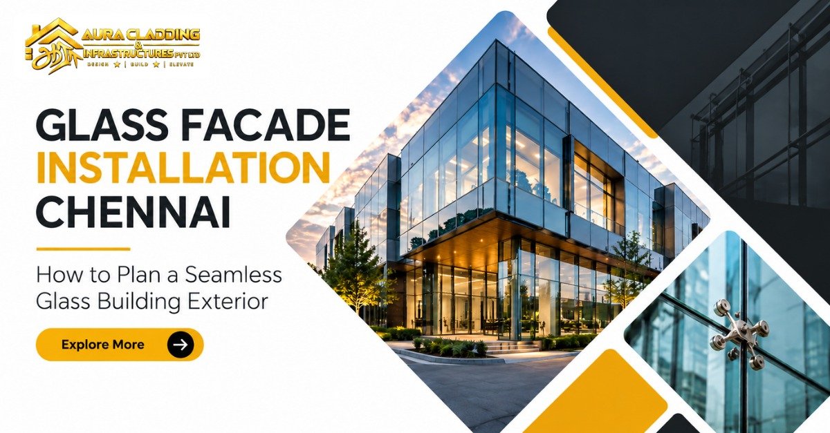 Glass Facade Installation for Commercial Buildings